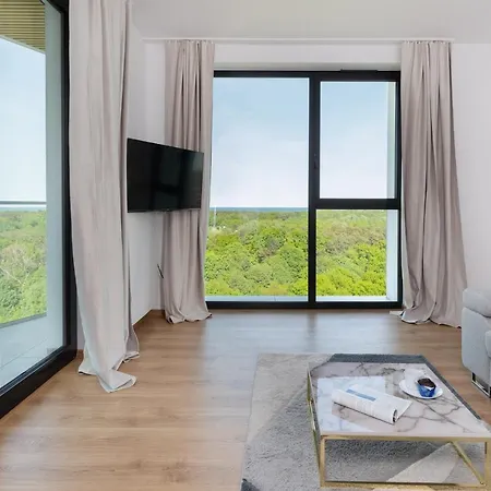 Tarasy Baltyku & Parking & Balcony By Renters Apartment Gdansk